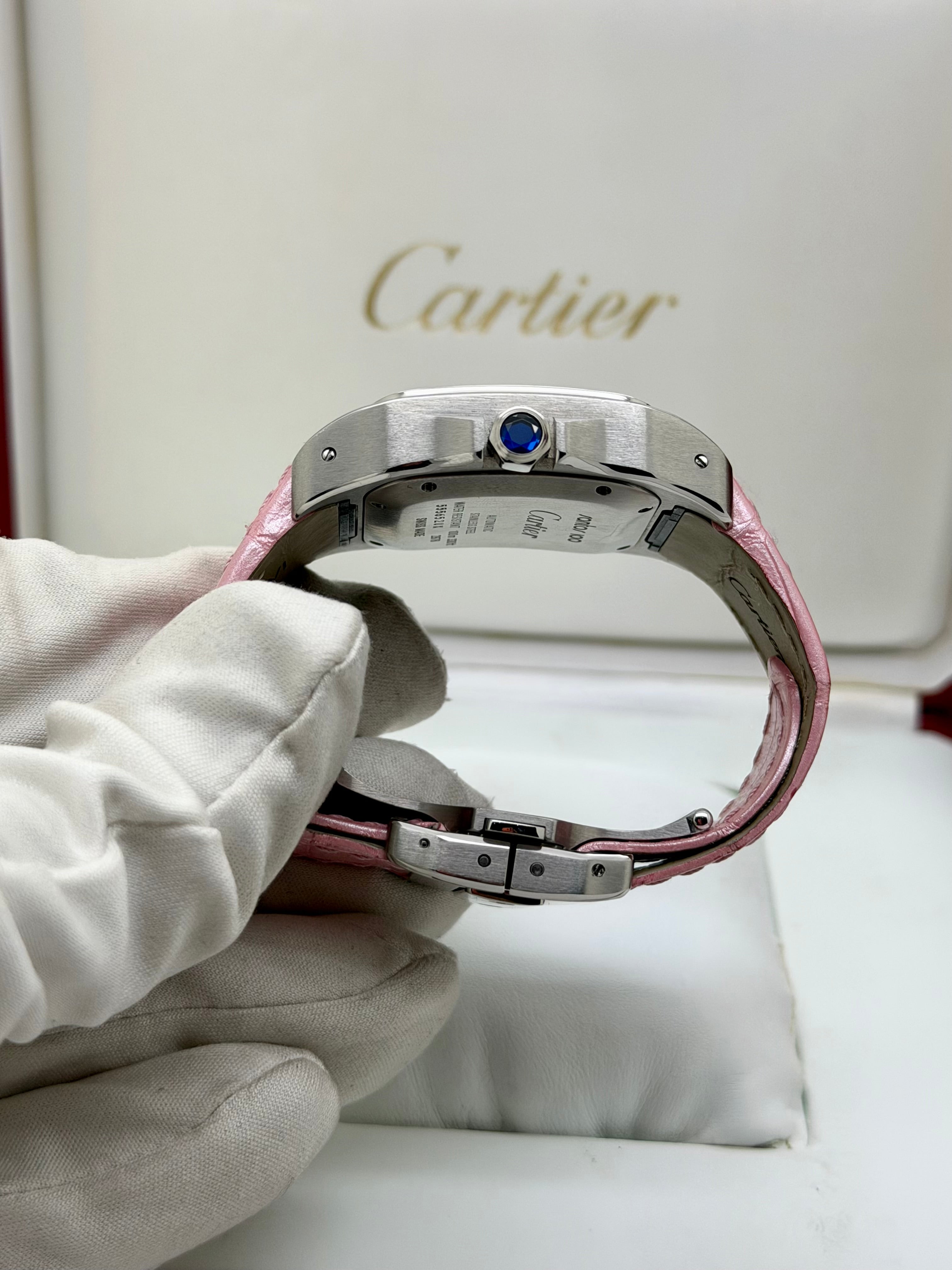 Cartier Santos 100 Medio Full Set ref 2878