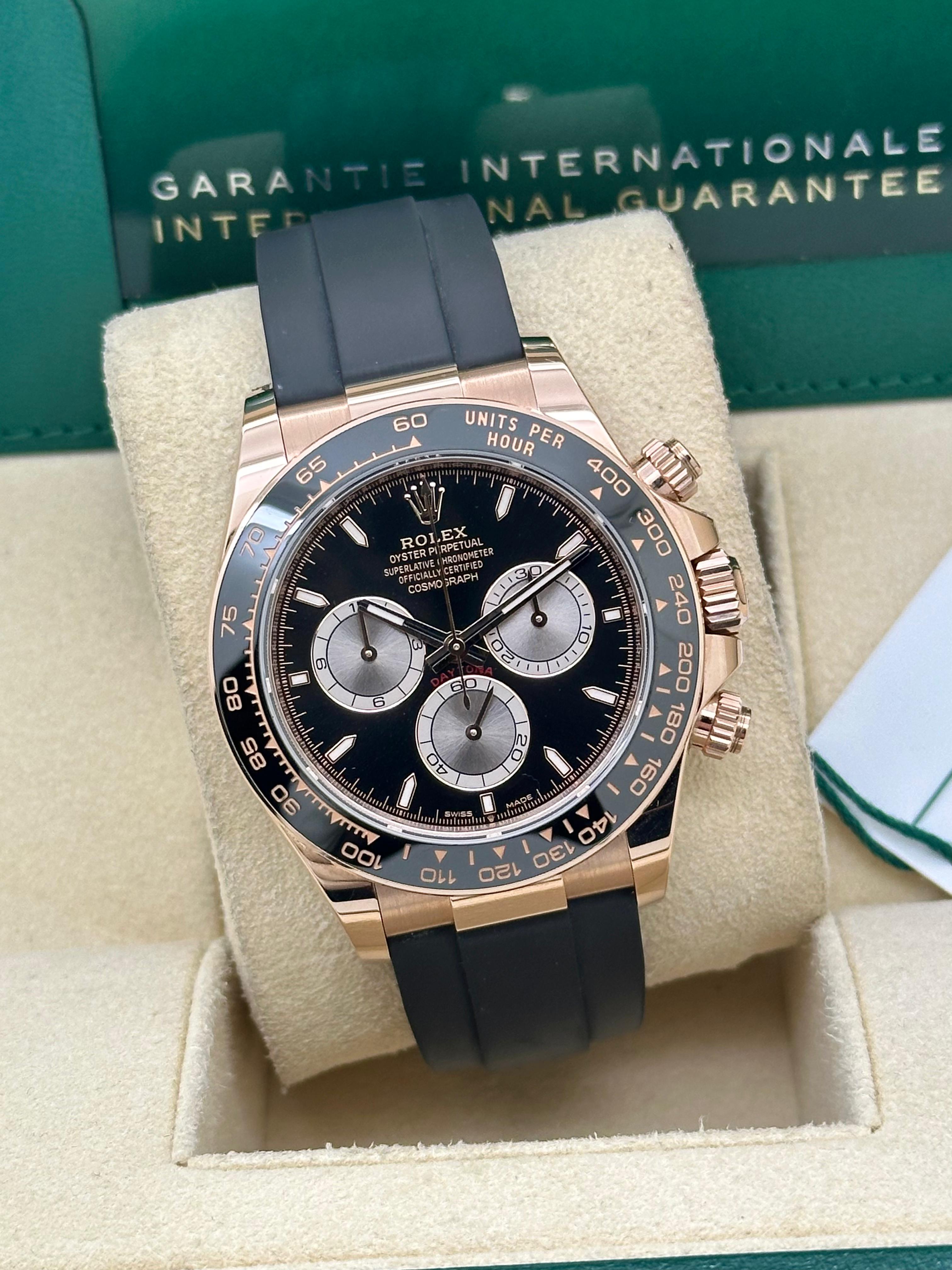 Rolex Daytona Everose Oysterflex