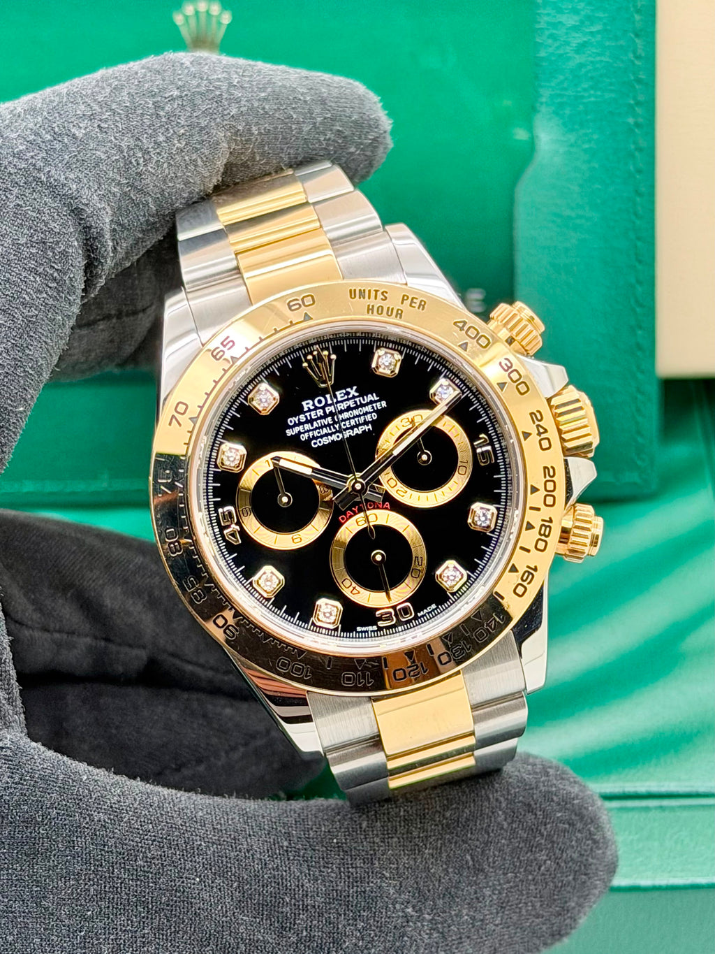 Rolex Daytona 116503 Full Set Dial Diamanti
