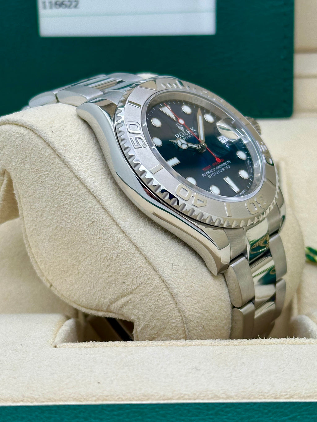Rolex YachtMaster Blu Dial