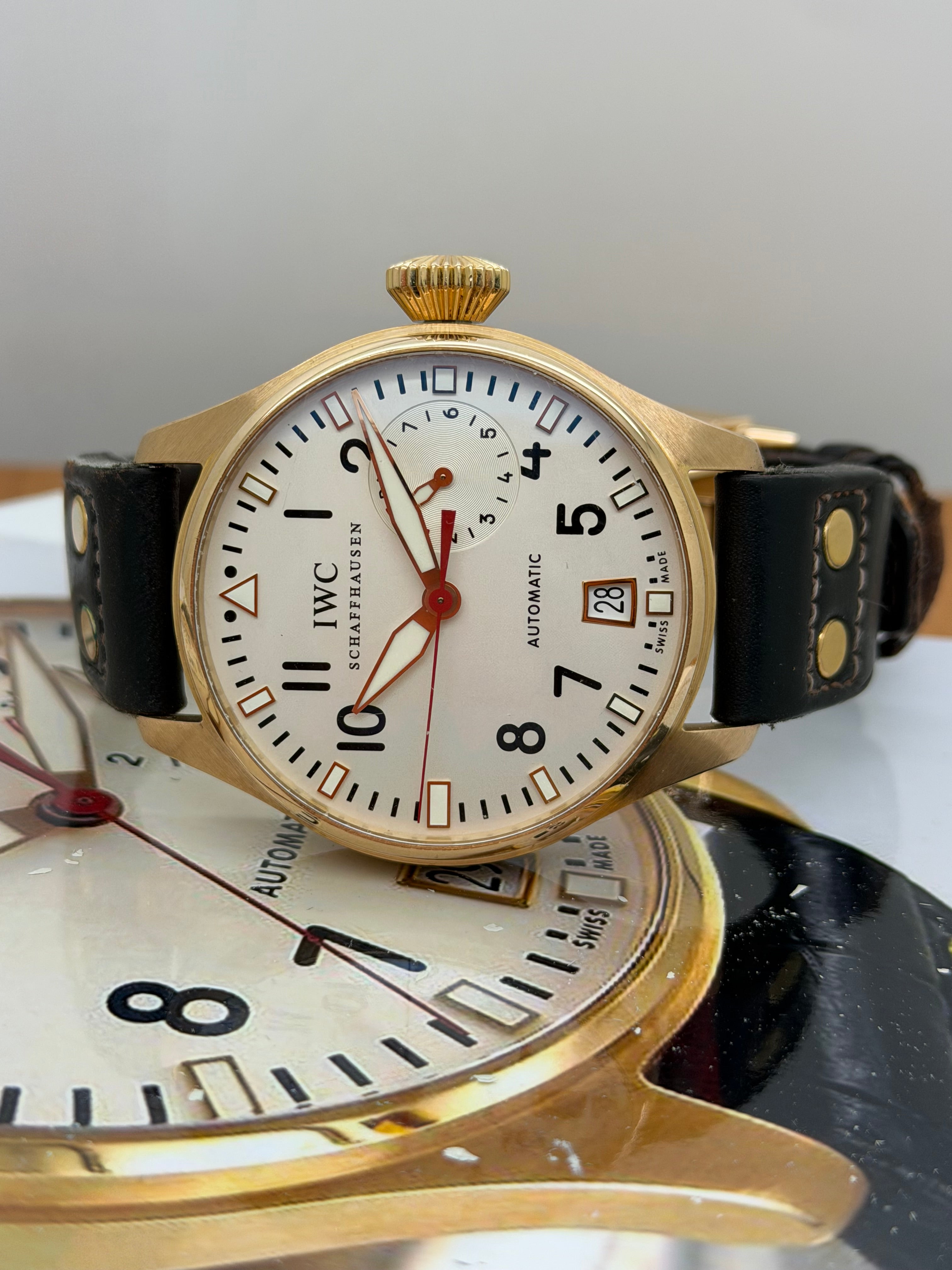 IWC Big Pilot Rose Gold 7 Days IW5002 Maicon Douglas Limited