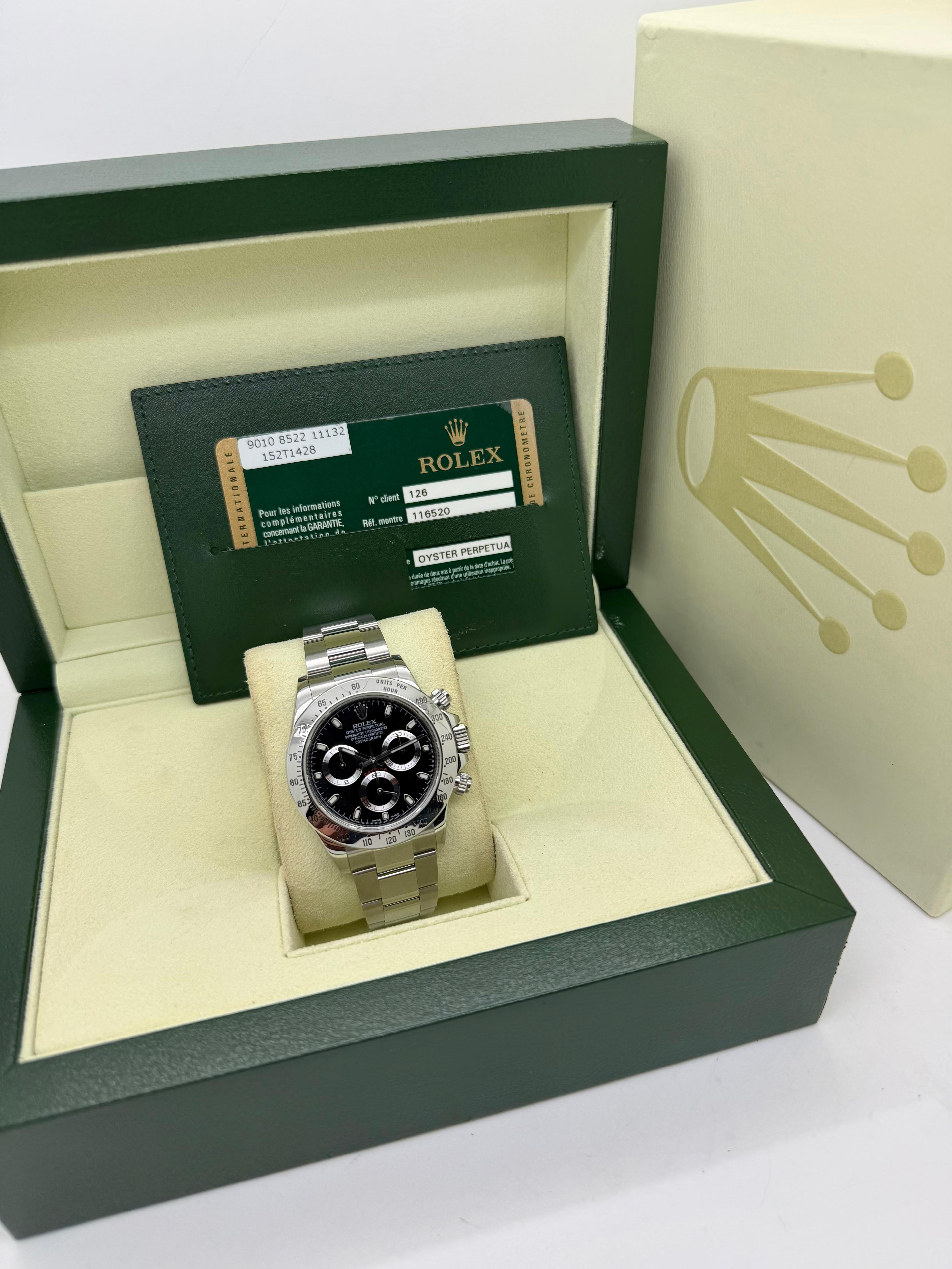 Rolex Daytona 116520 Full Set Chromalight