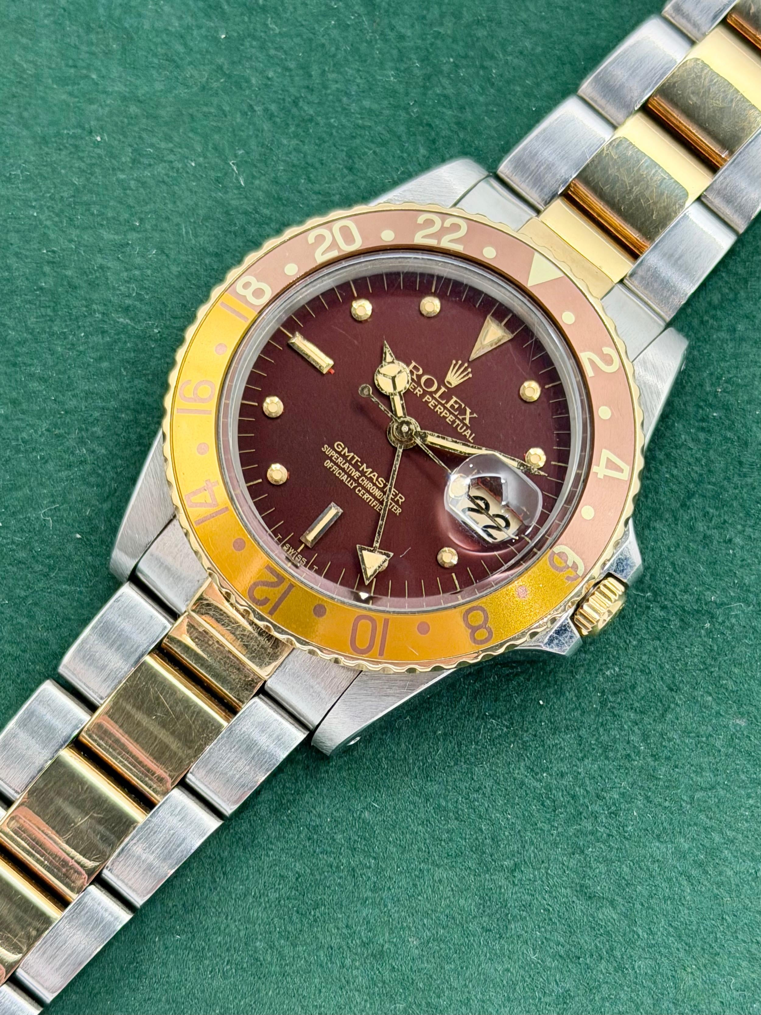 Rolex GMT Master Occhio di Tigre 16753 Nipple Dial