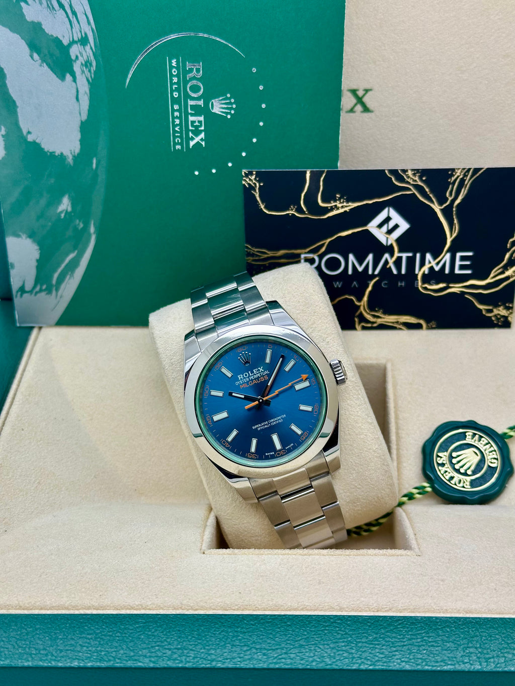 Rolex Milgauss Dial Blu