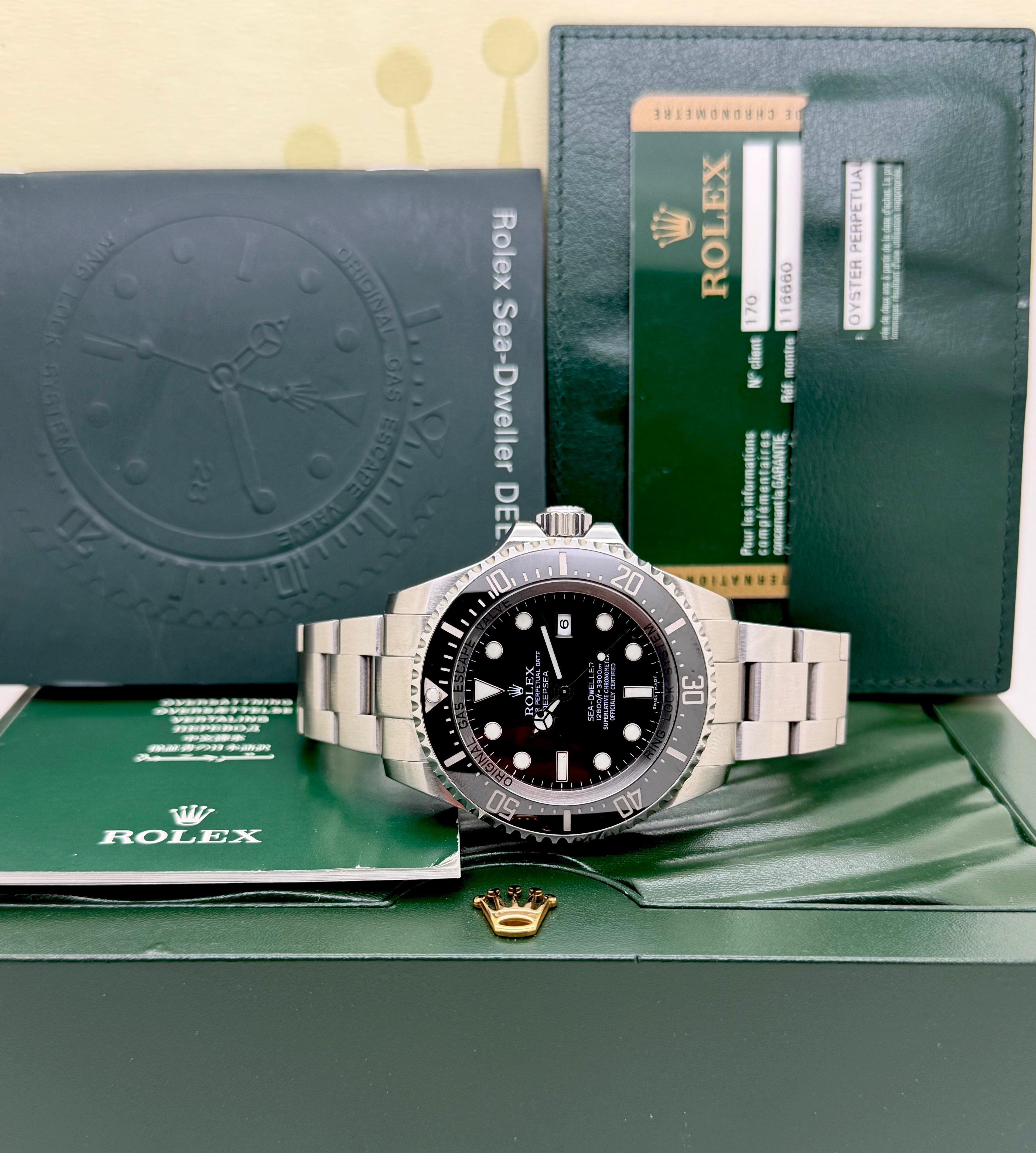 Rolex Sea-Dweller Deepsea 116660 Full Set