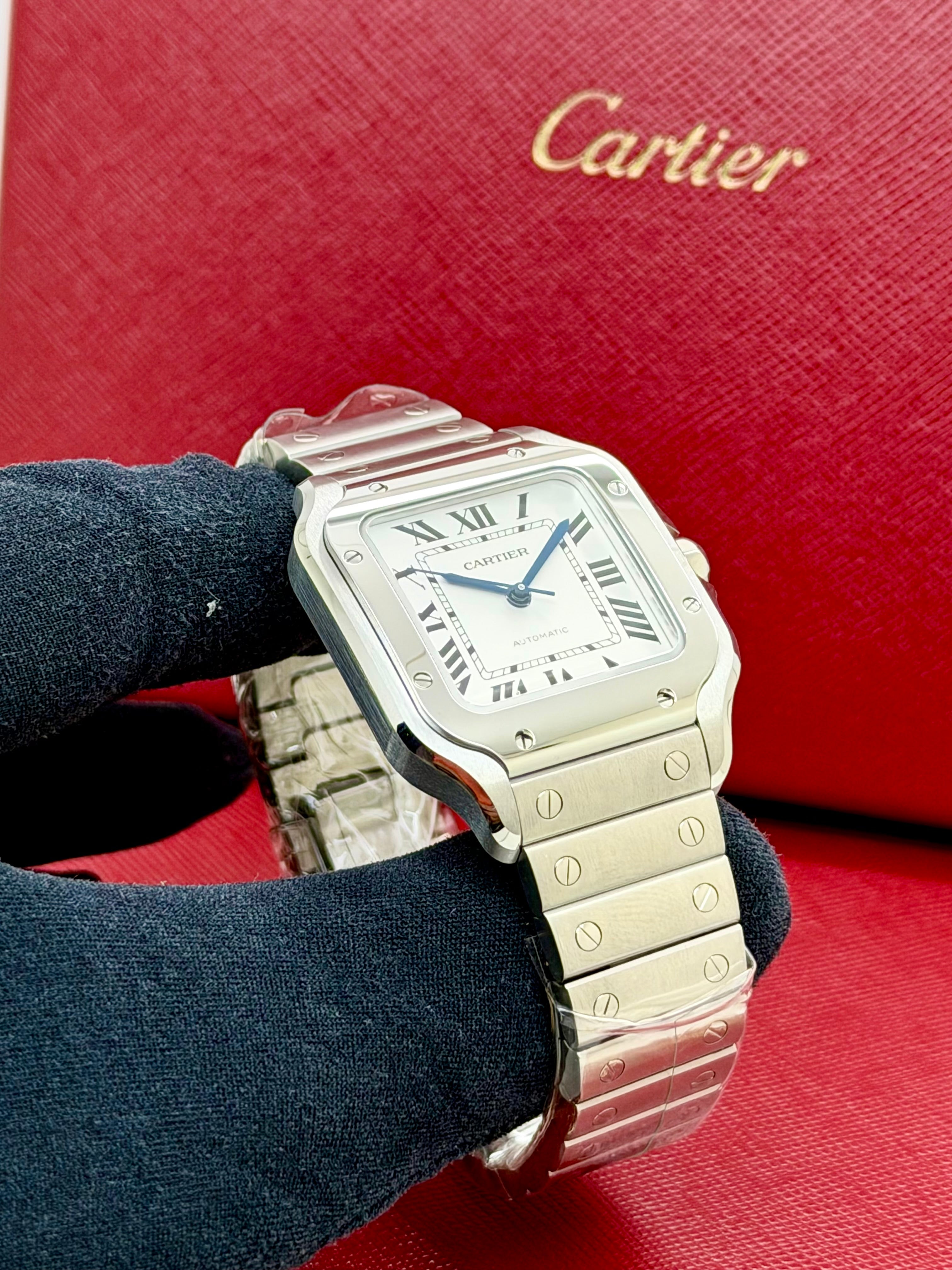 Cartier Santos Medio Full Set Nuovo 2025