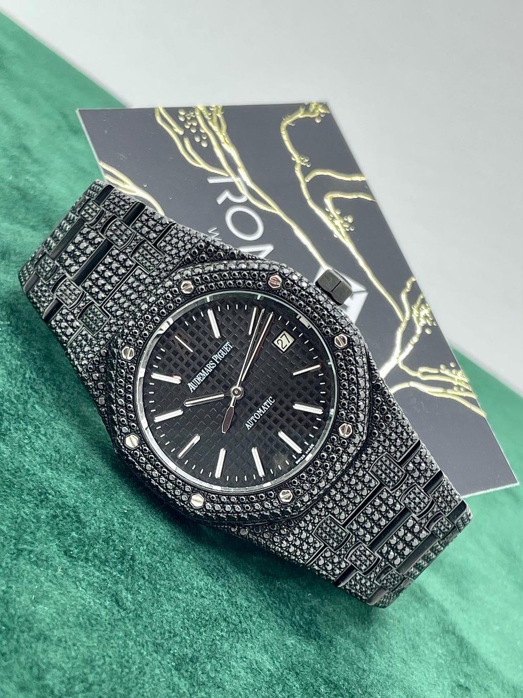 Audemars Piguet Royal Oak 15300 Custom Diamanti Neri