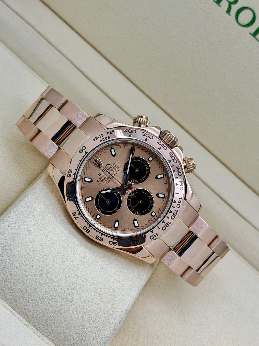 Rolex Daytona Everose 116505 Pink Dial