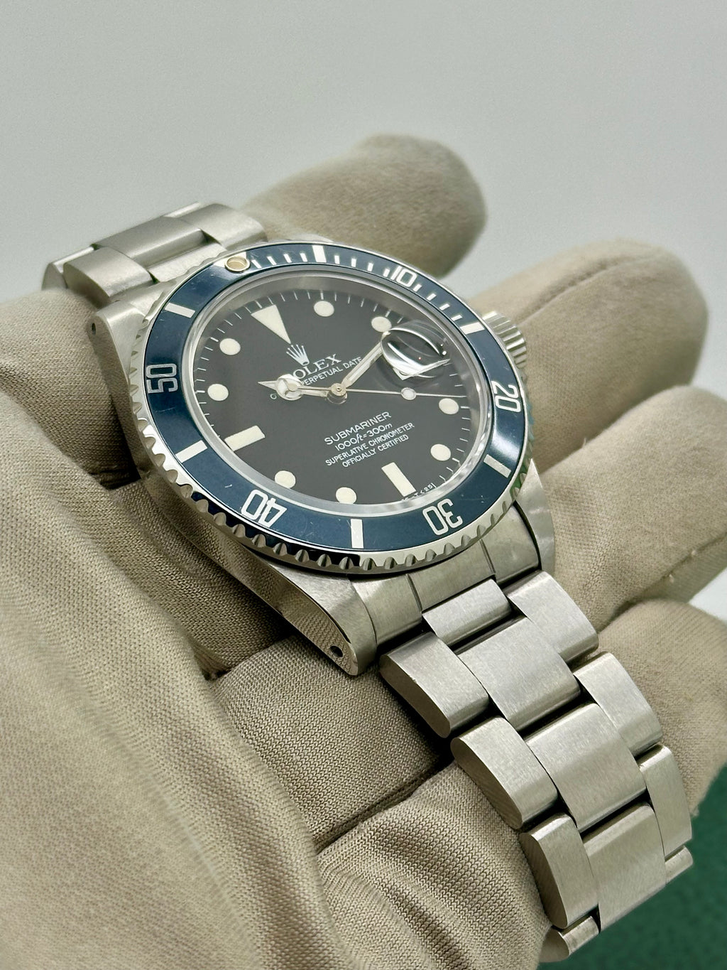 Rolex Submariner 16800 Pallettoni Dial
