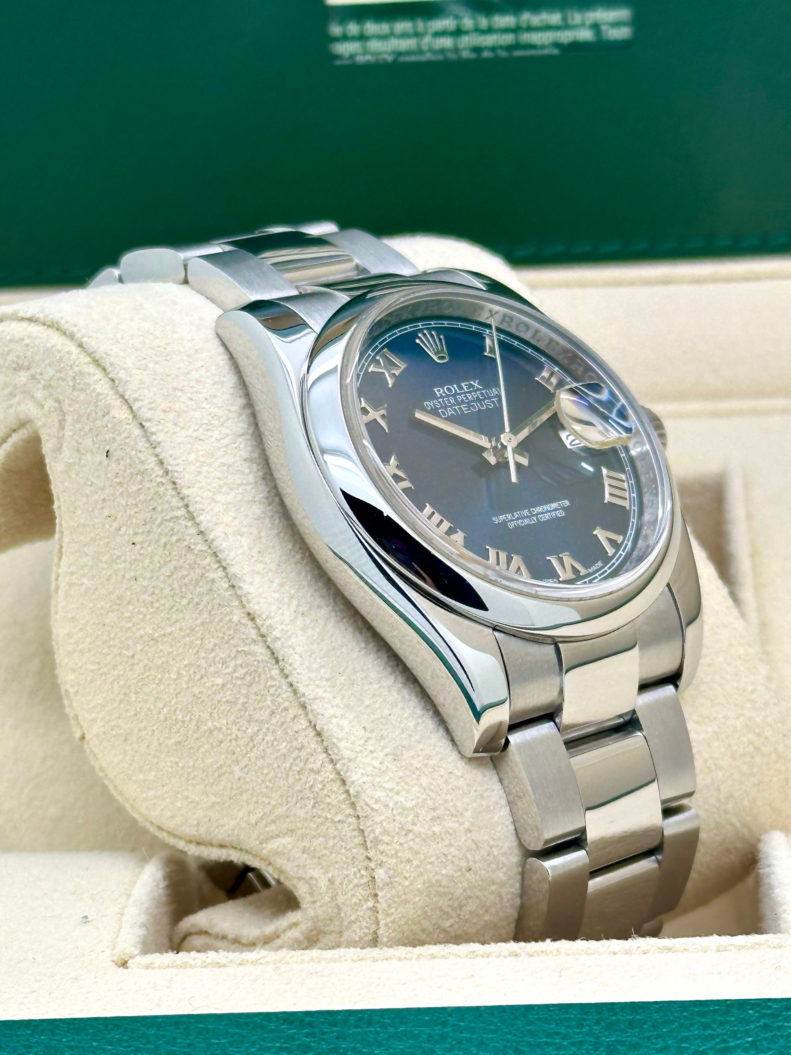 Rolex Datejust 36 acciaio Oyster