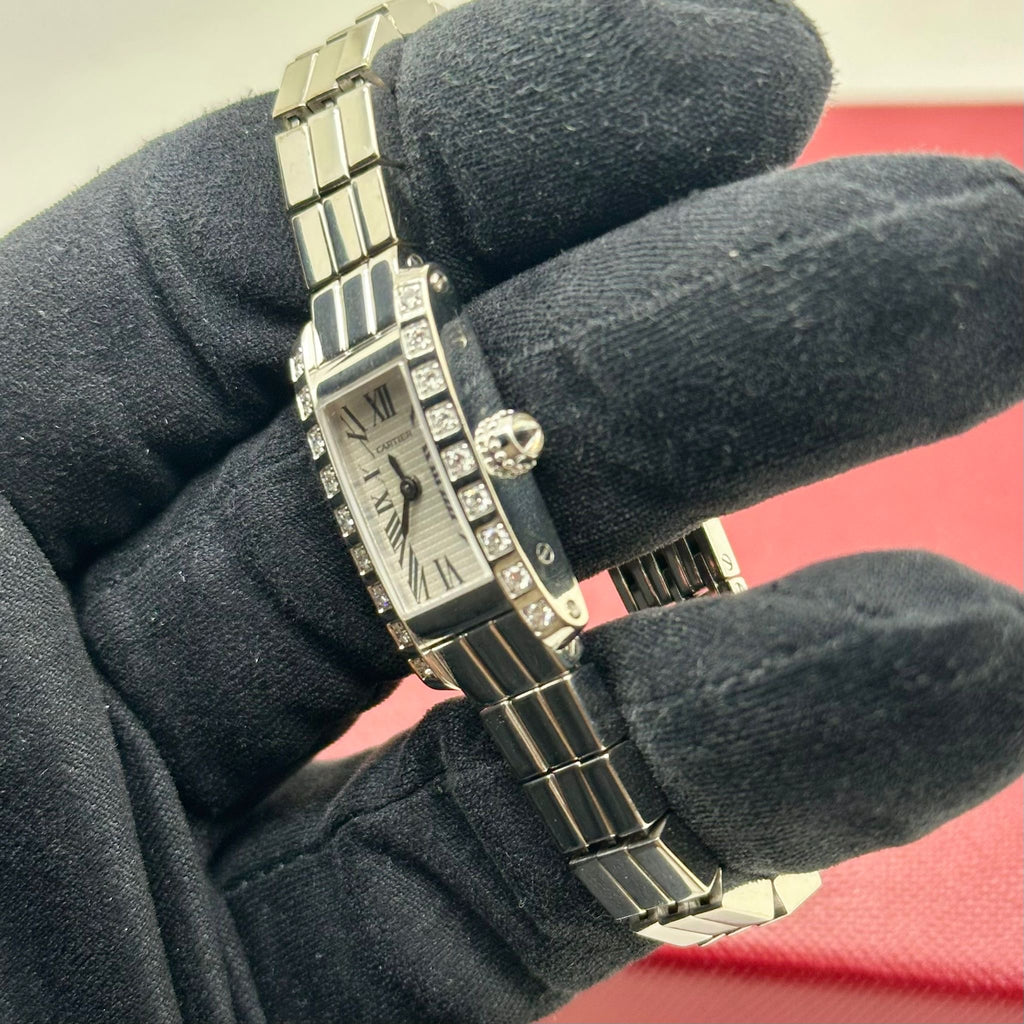 Cartier Tank 2544 Full Gold White