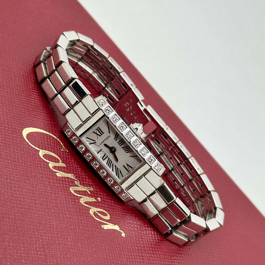 Cartier Tank 2544 Full Gold White