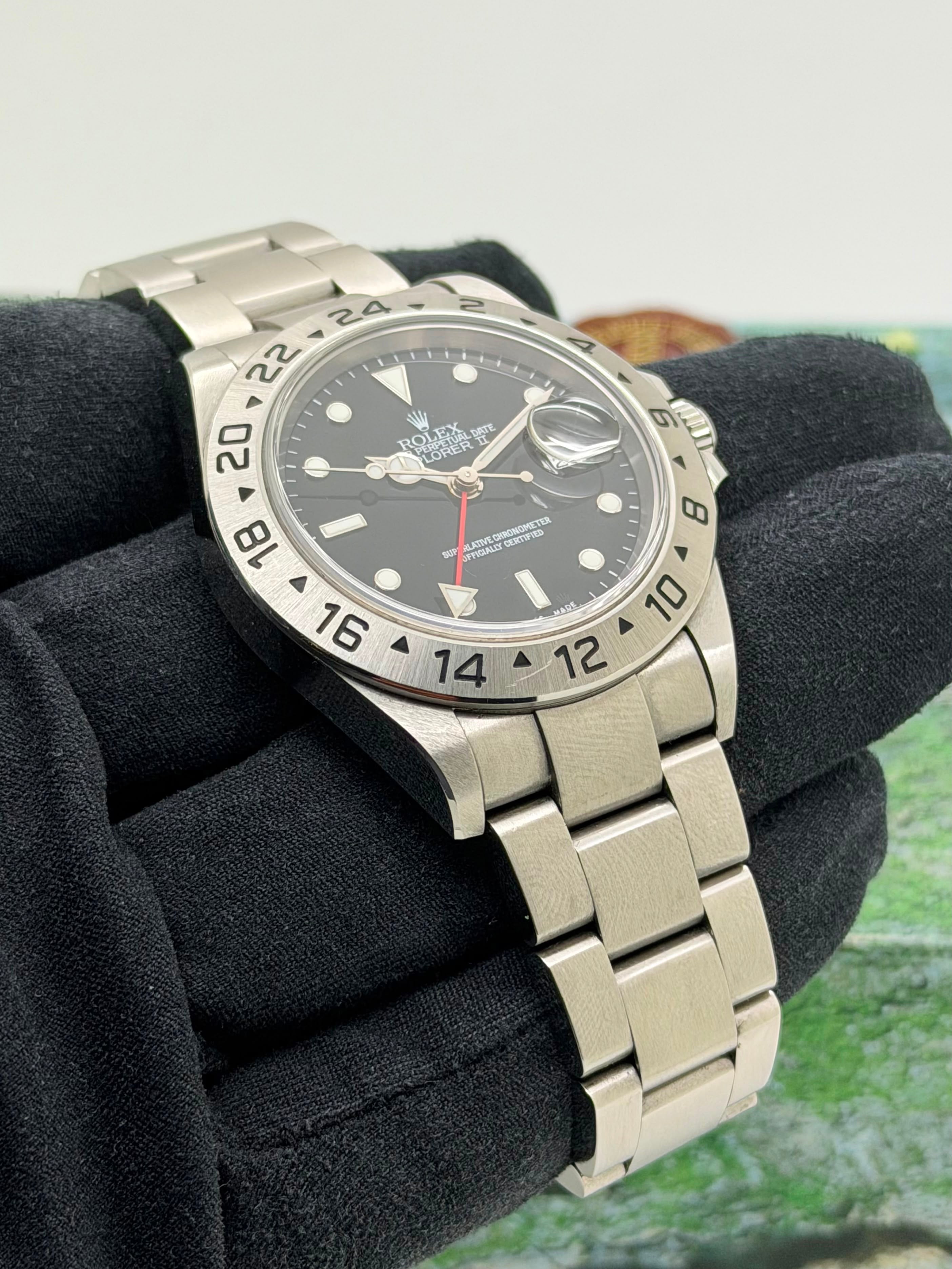 Rolex Explorer II 16570 Full Set