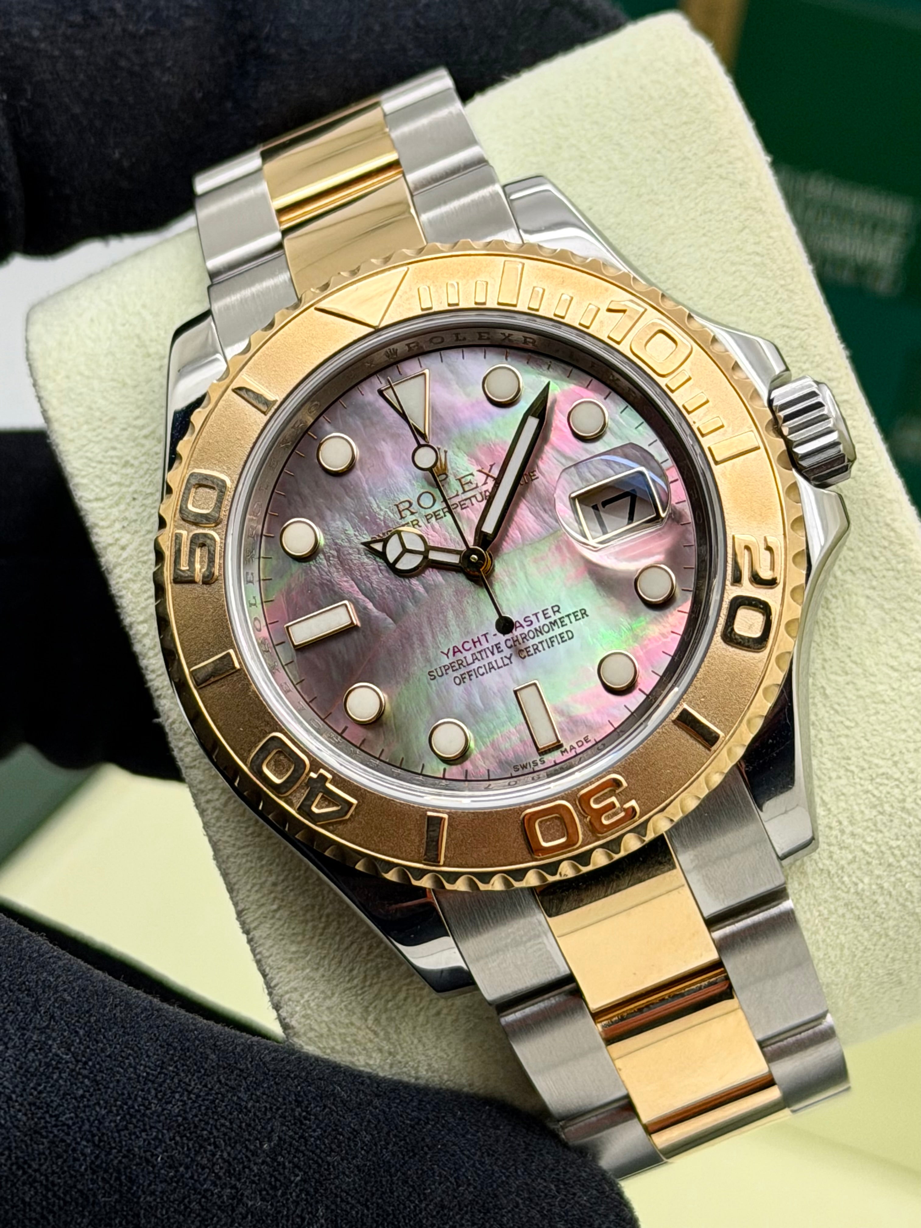 Rolex Yacht Master Mop Dial 16623 Full Set