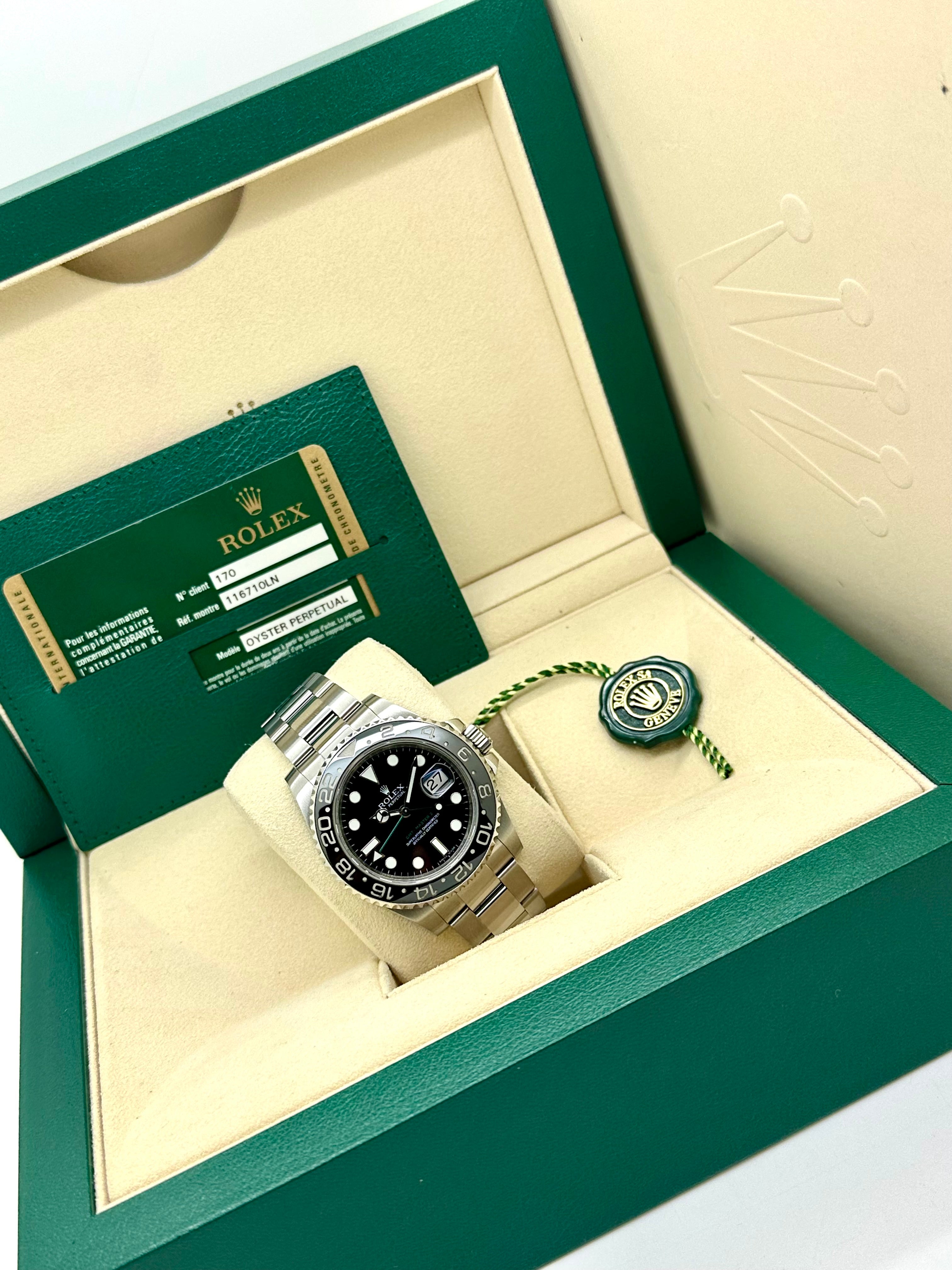 Rolex GMT Master II ceramica acciaio