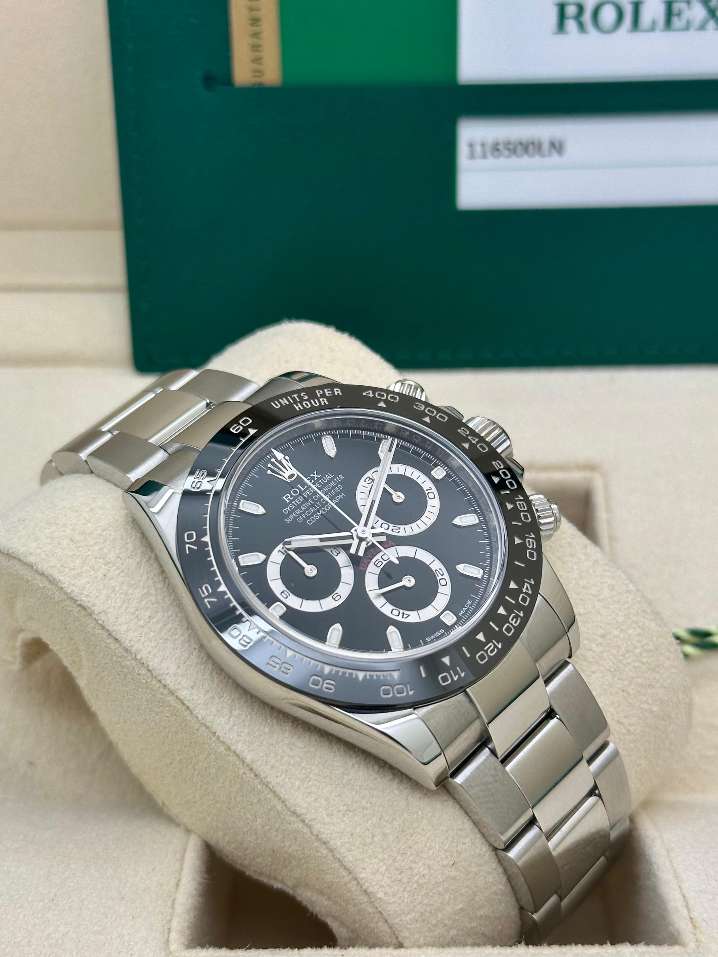 Rolex Daytona ceramica Dial Nero