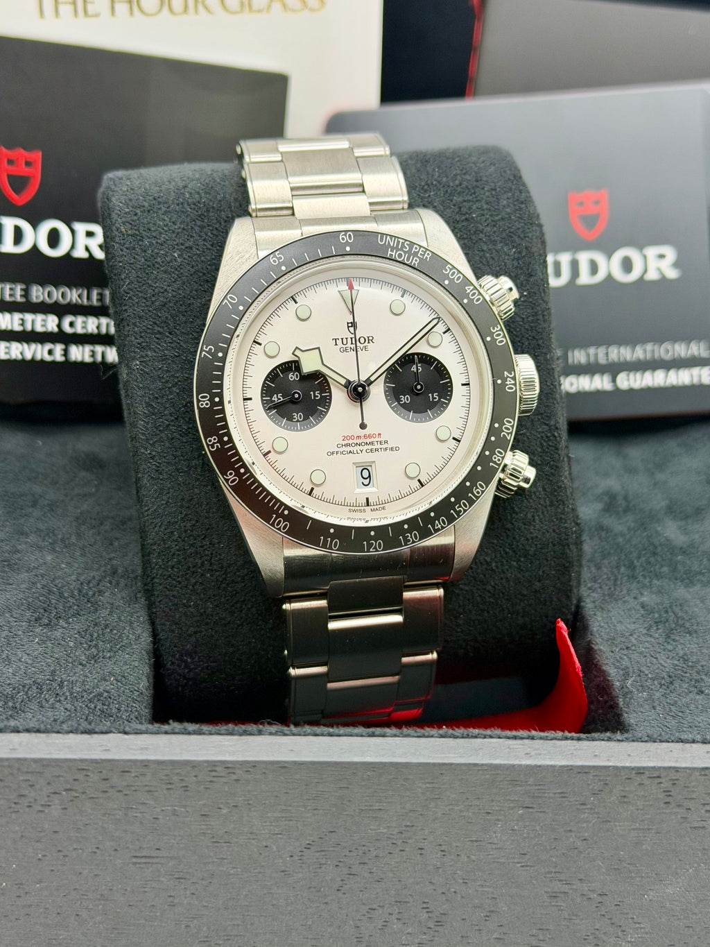 Tudor Black Bay Chrono Panda 79360N Full Set