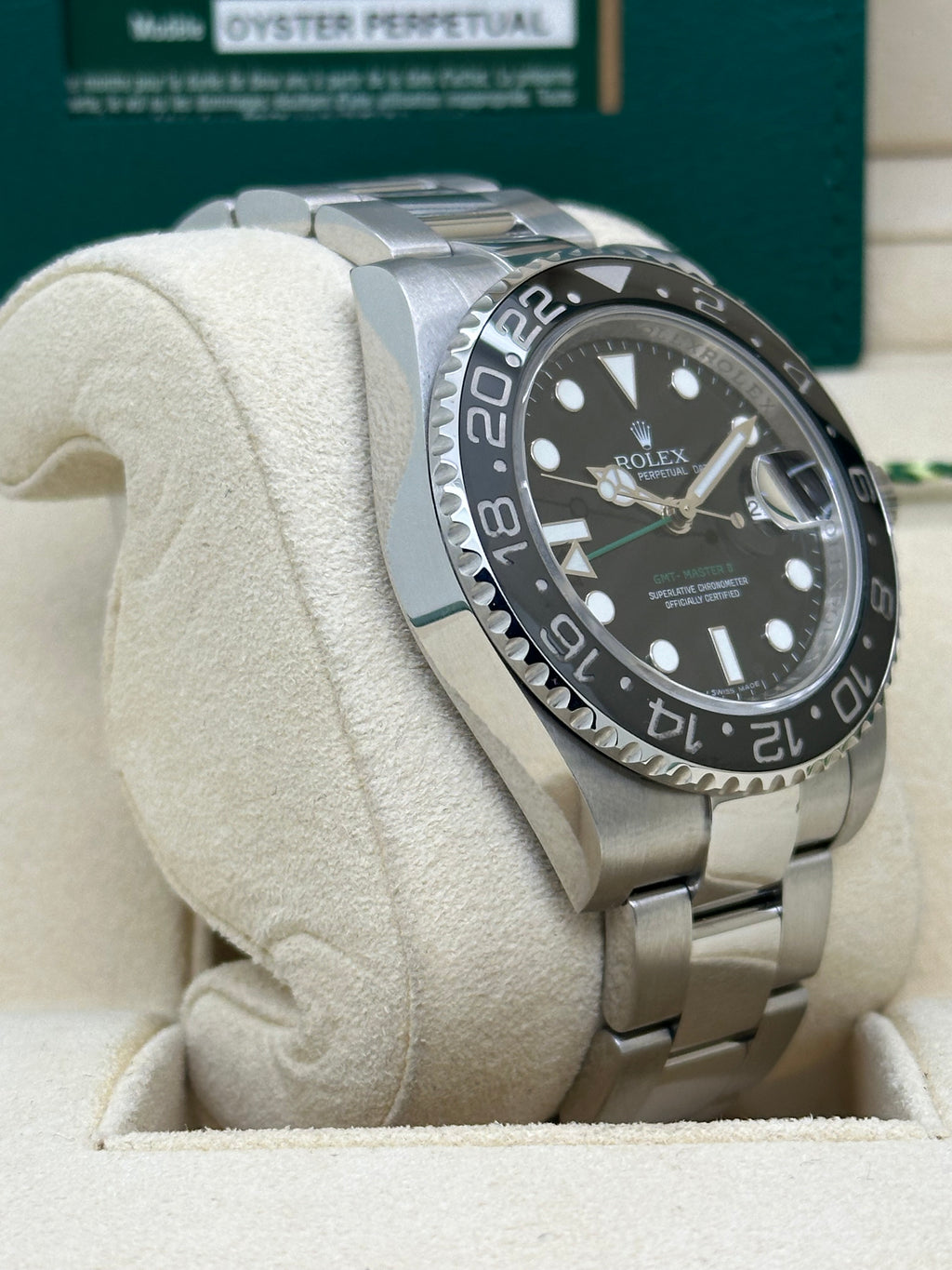 Rolex GMT Master II ceramica acciaio