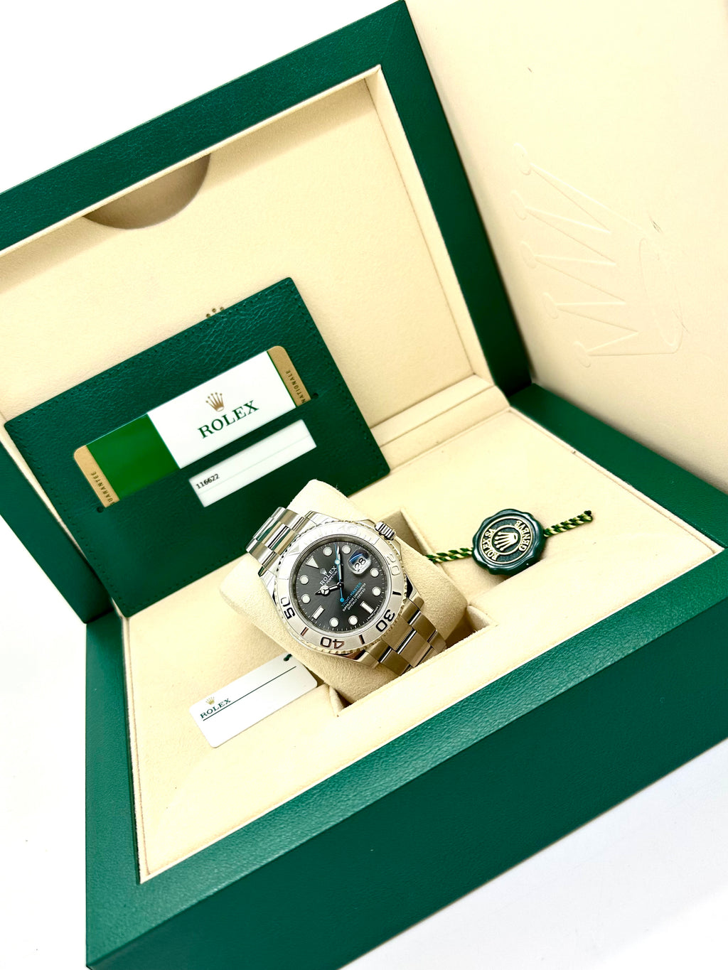 Rolex YachtMaster Rhodium