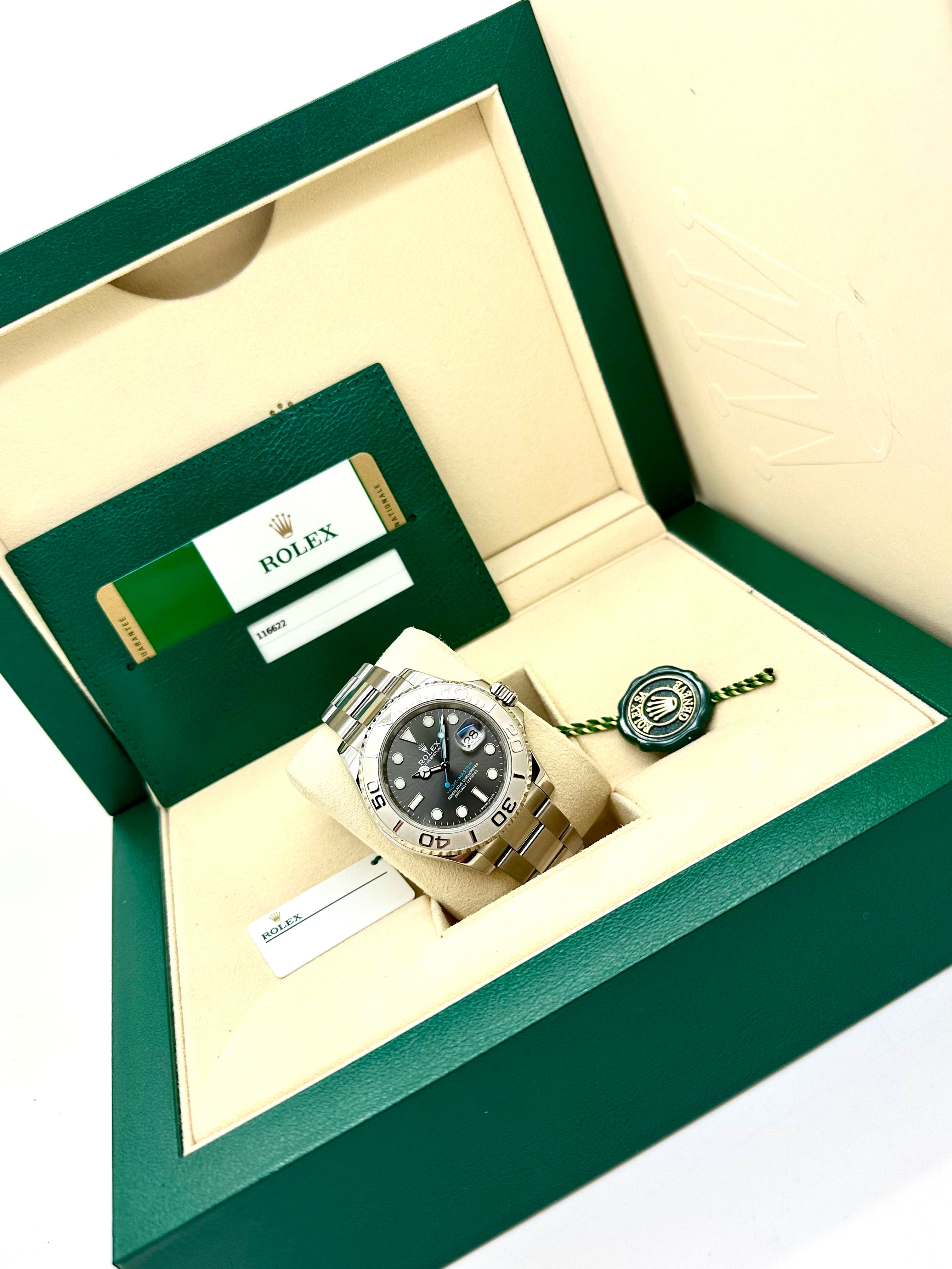 Rolex YachtMaster Rhodium