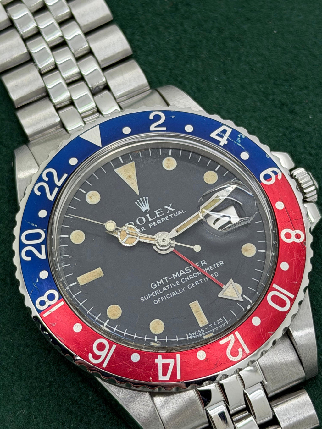 Rolex GMT Master 1675 Jubilee 1970 Coevo Long E