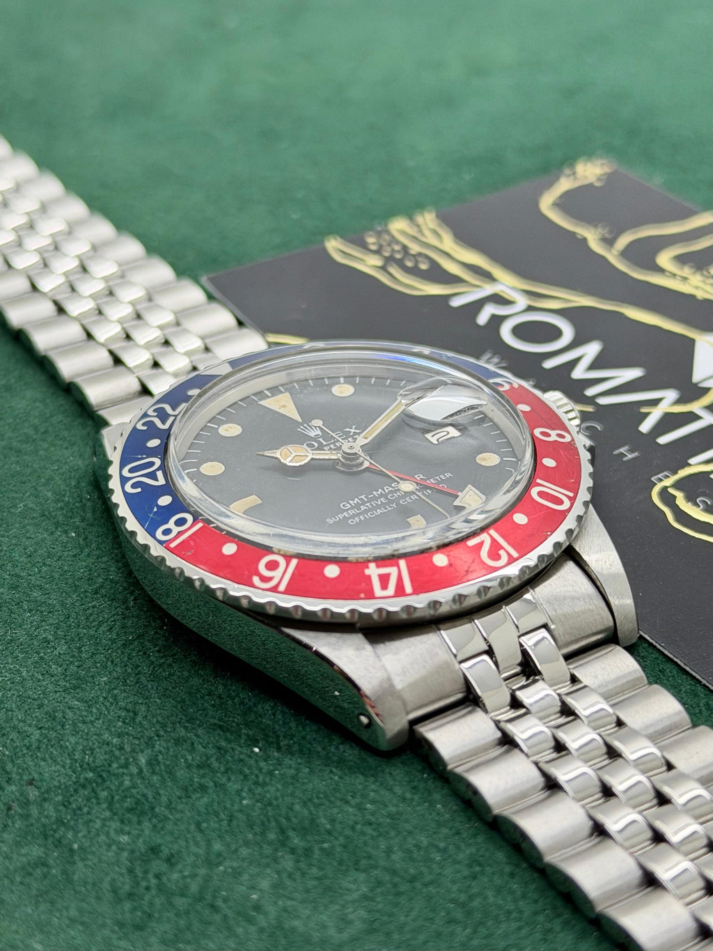 Rolex GMT Master 1675 Jubilee 1970 Coevo Long E