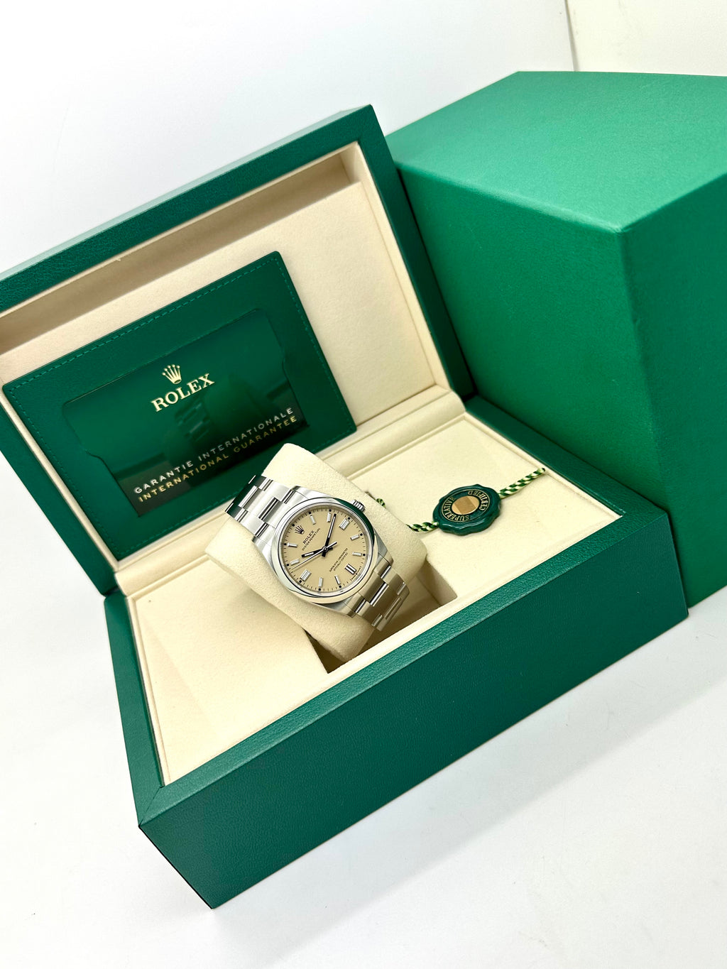 Rolex Oyster Perpetual Beige Nuovo