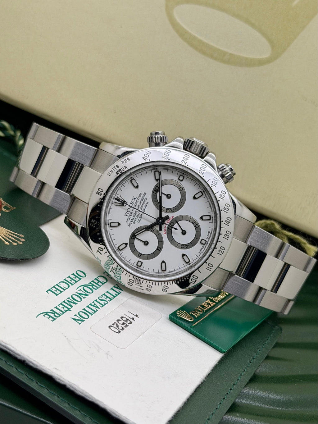 Rolex Daytona 116520 “Pannino” Full Set