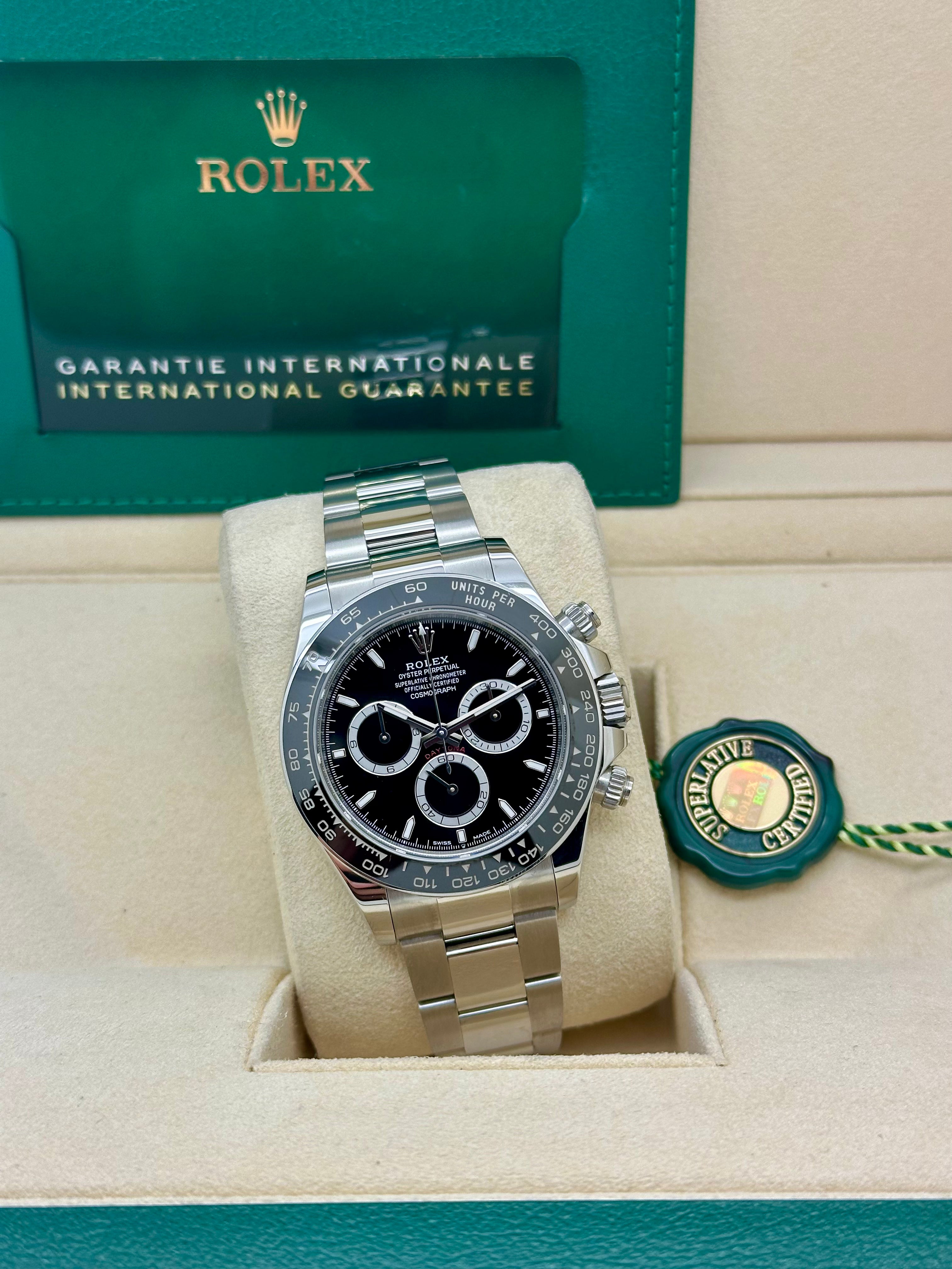 Rolex Daytona ceramica nero