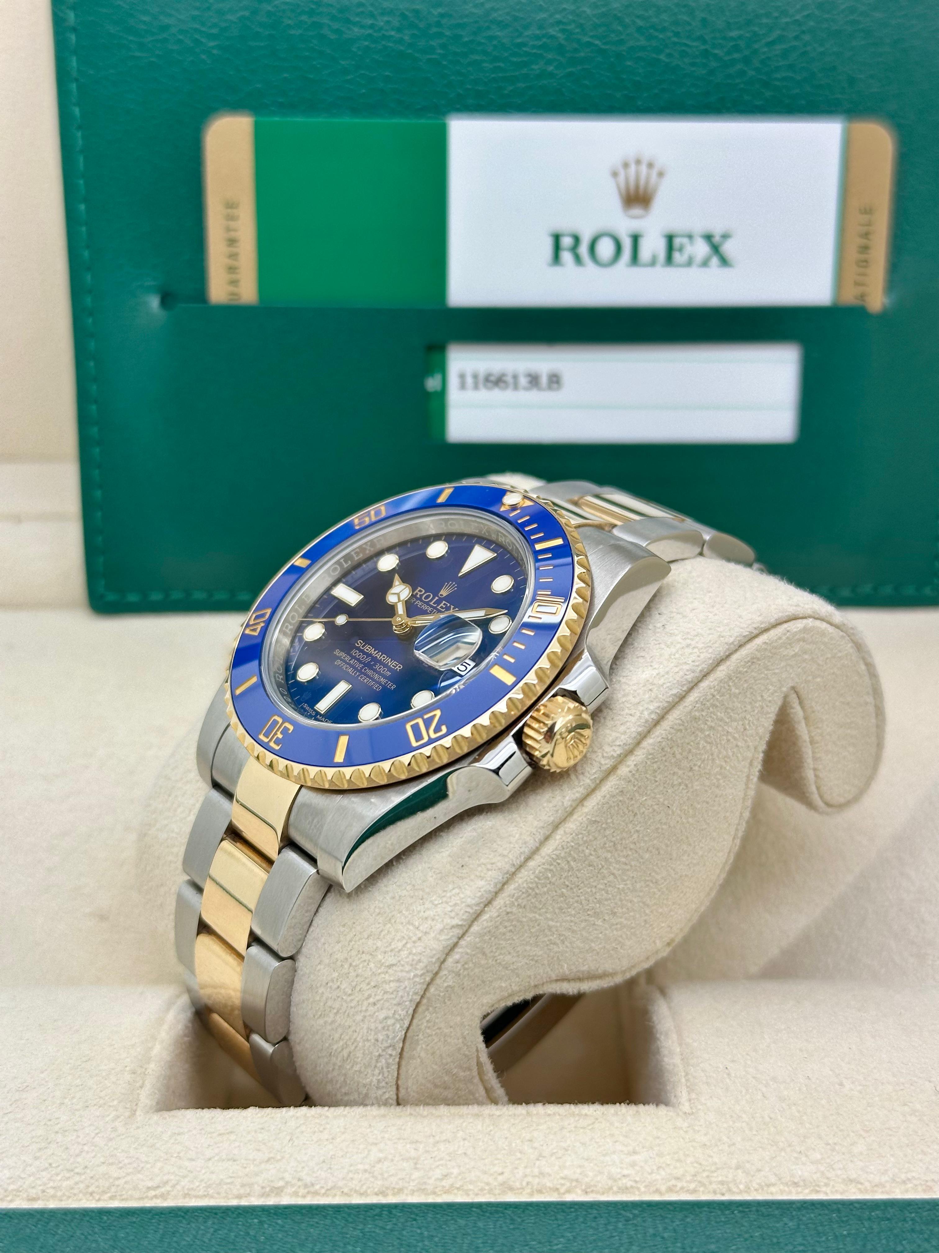 Rolex Submariner ceramica acciaio oro