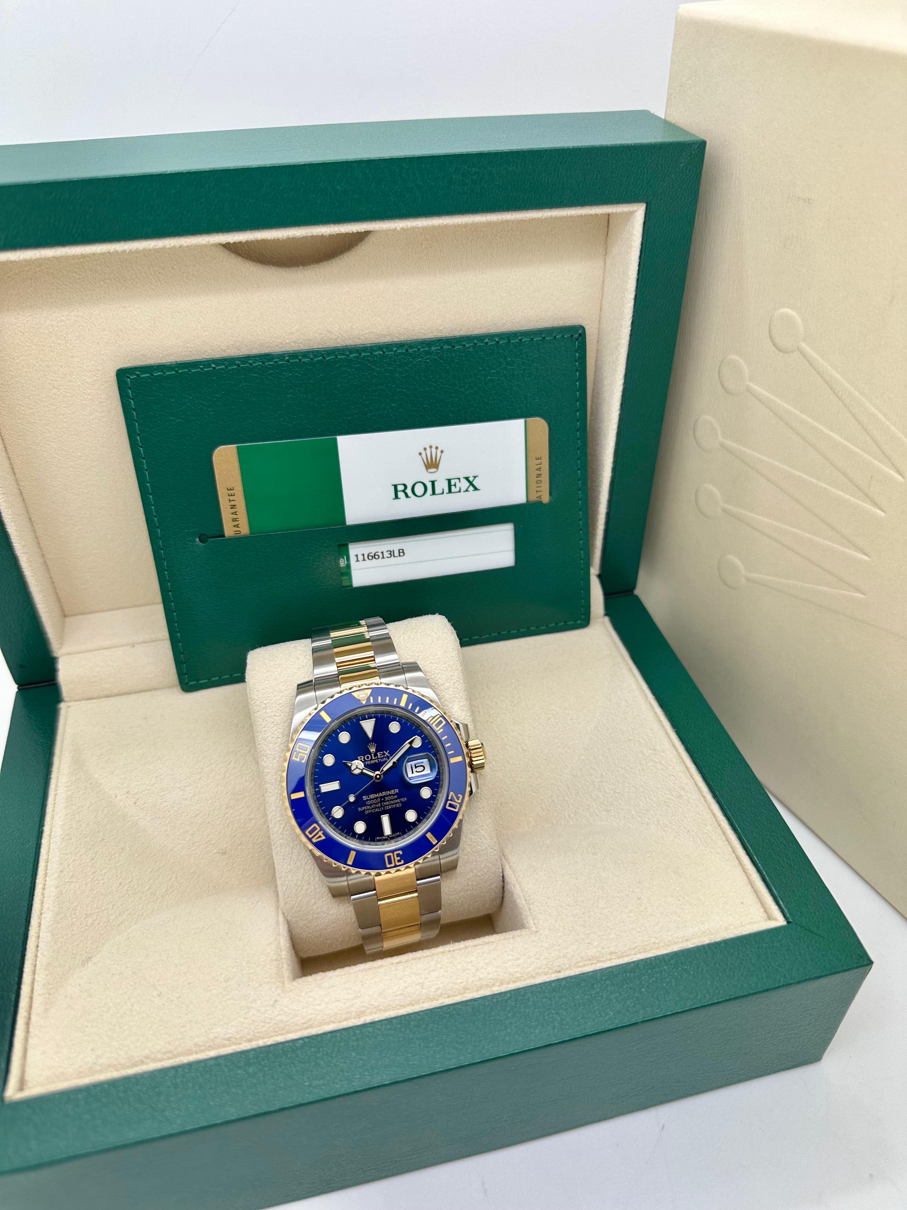 Rolex Submariner ceramica acciaio oro