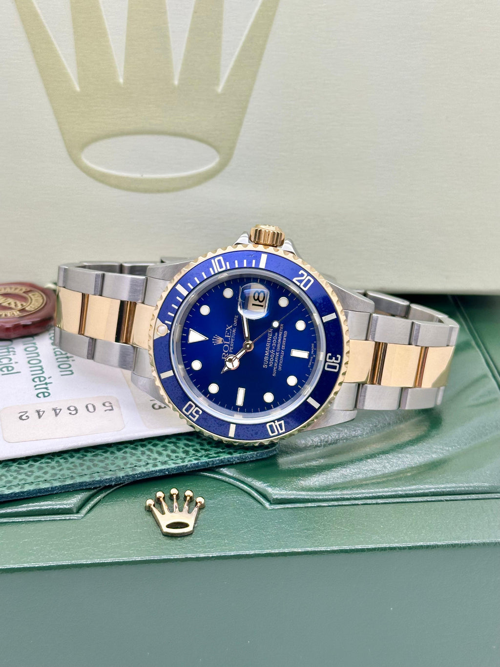 Rolex Submariner Date acciaio oro