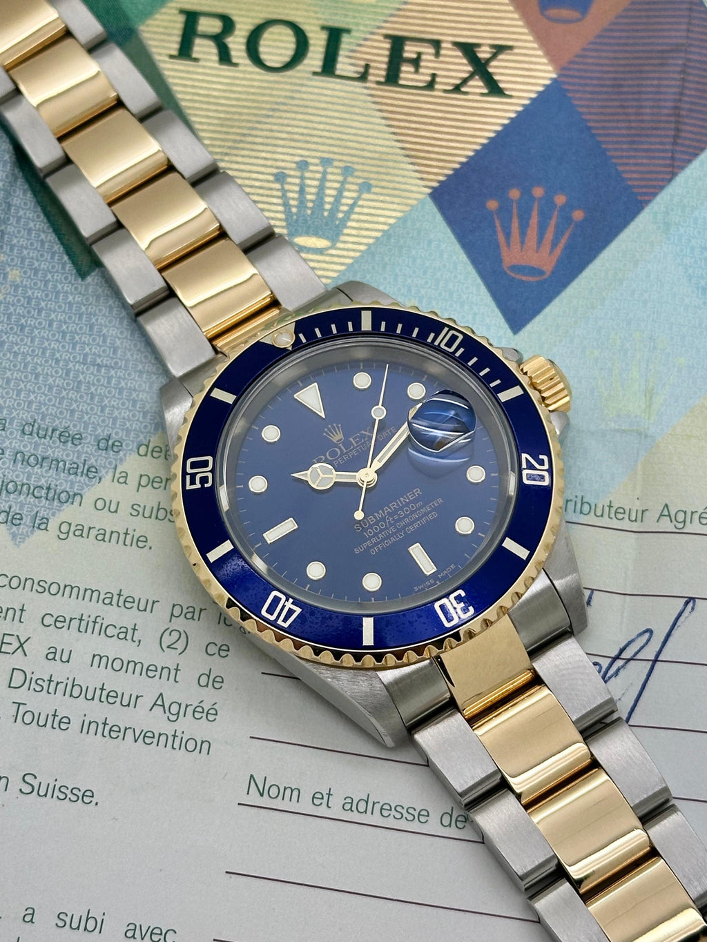 Rolex Submariner Date acciaio oro