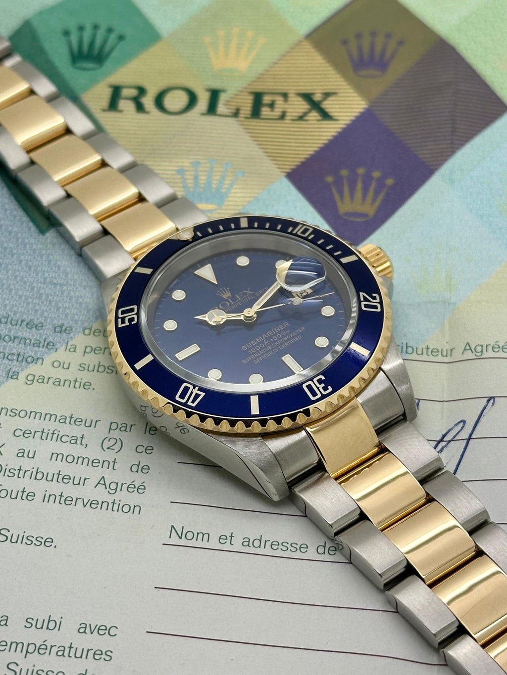Rolex Submariner Date acciaio oro