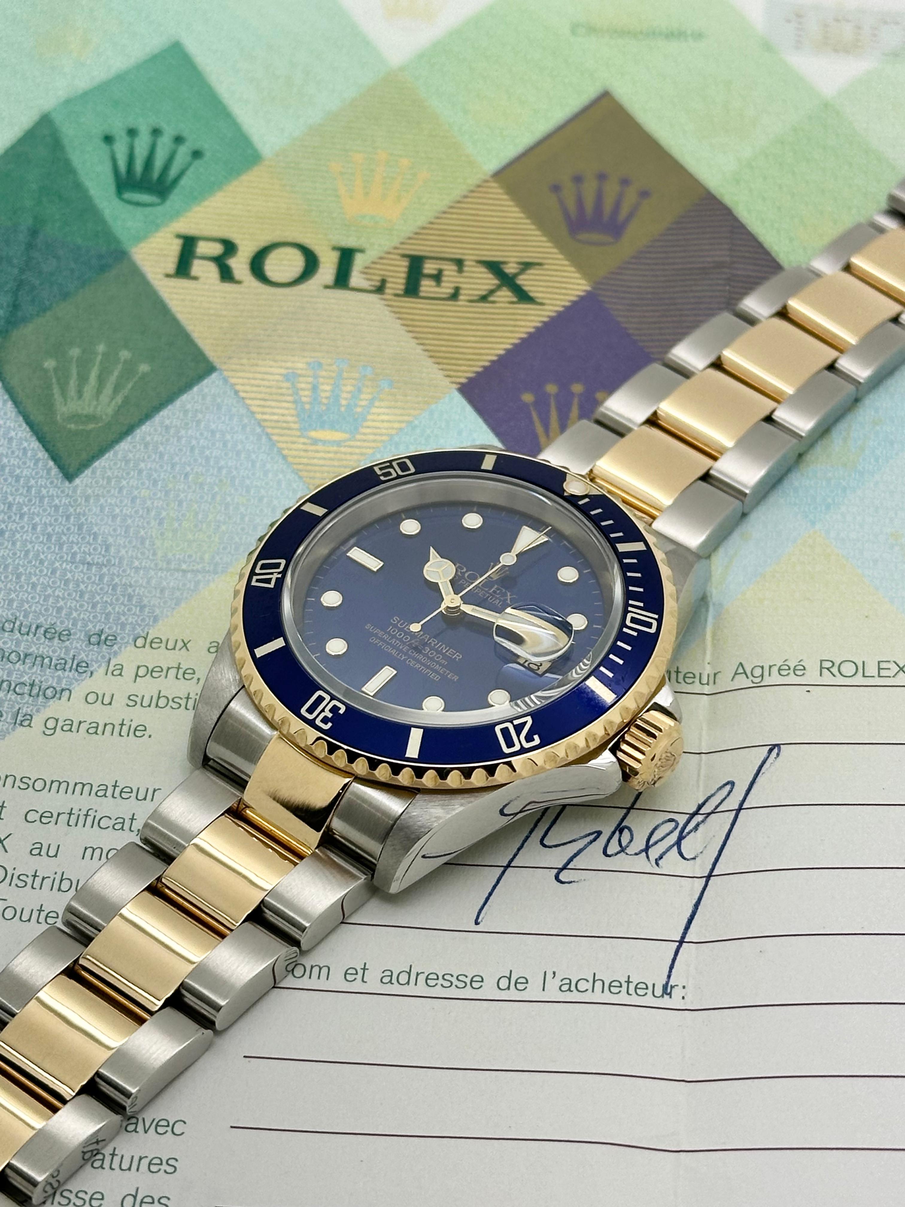 Rolex Submariner Date acciaio oro