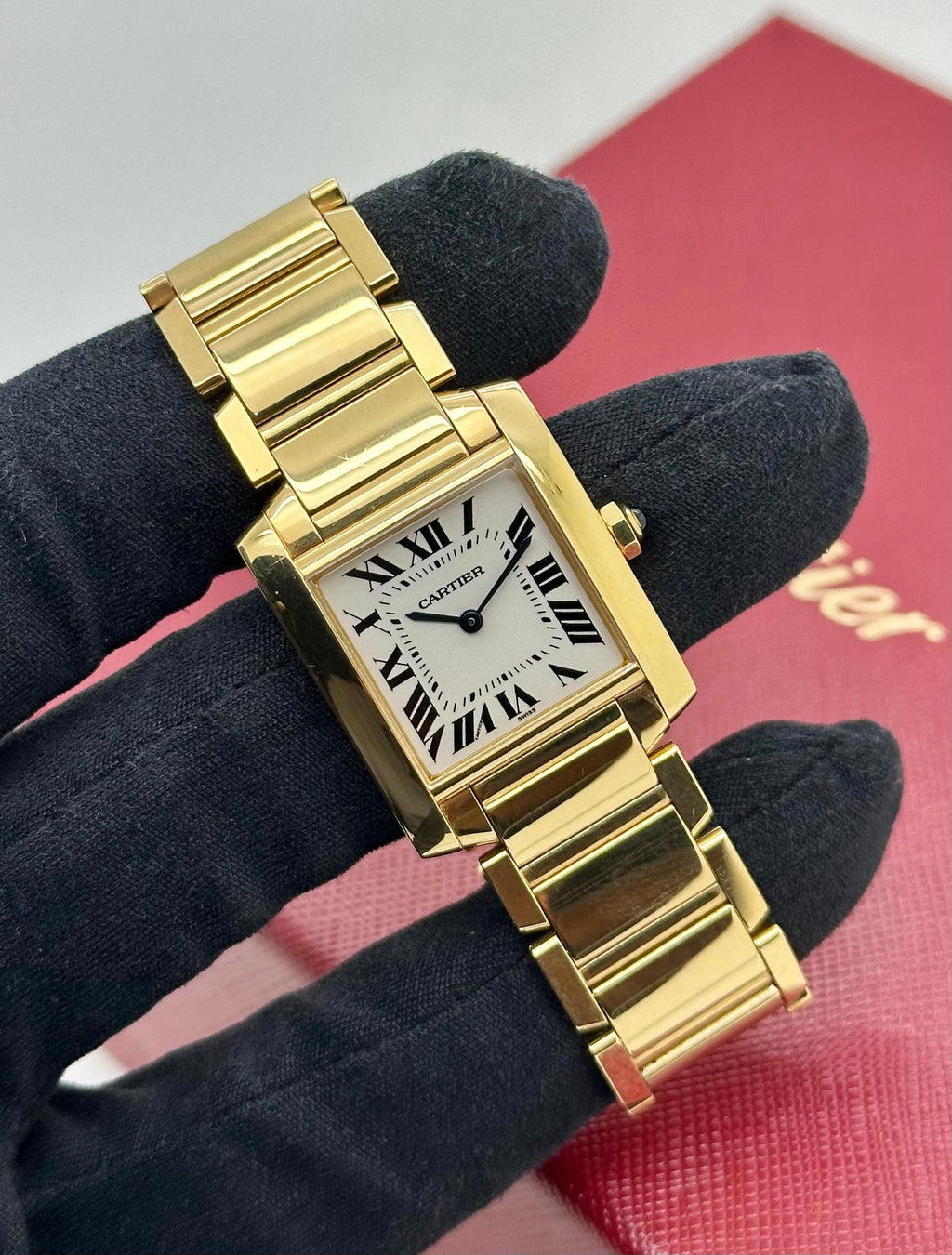 Cartier Tank Francaise Full Gold