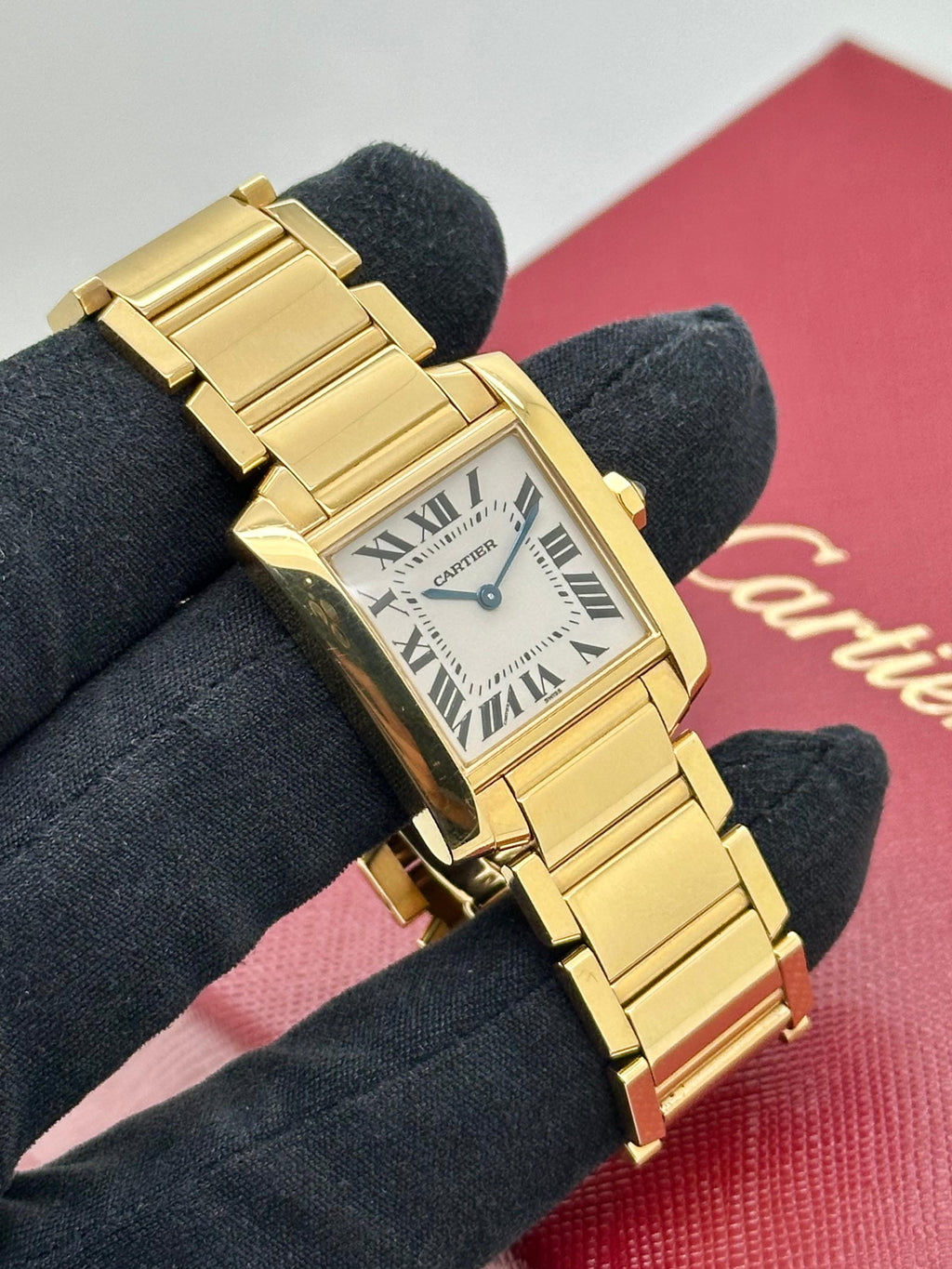 Cartier Tank Francaise Full Gold