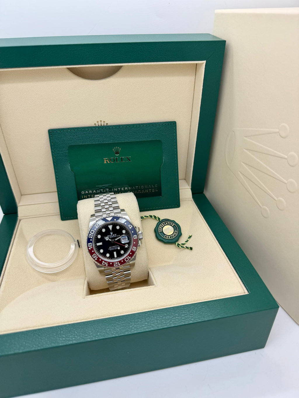 Rolex GMT Master II Pepsi Jubilee 126710BLRO Nuovo